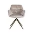 Richmond Interiors  Draaistoel Aline khaki velvet