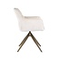 Richmond Interiors  Draaistoel Aline white chenille