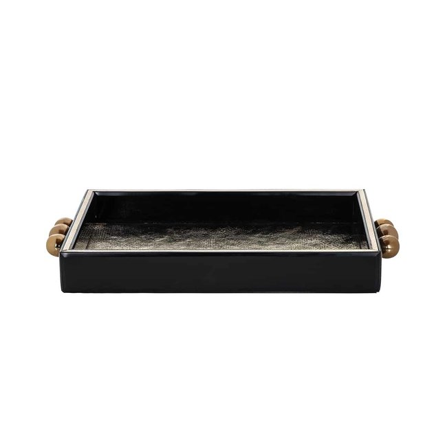 Richmond Interiors  Dienblad Liv zwart goud