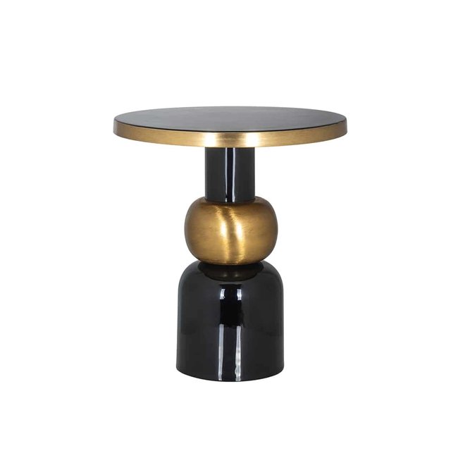 Richmond Interiors  Bijzettafel Mose 51Ø (Black)