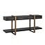 Richmond Interiors  Dressoir Cambon 3-laden (Dark coffee)