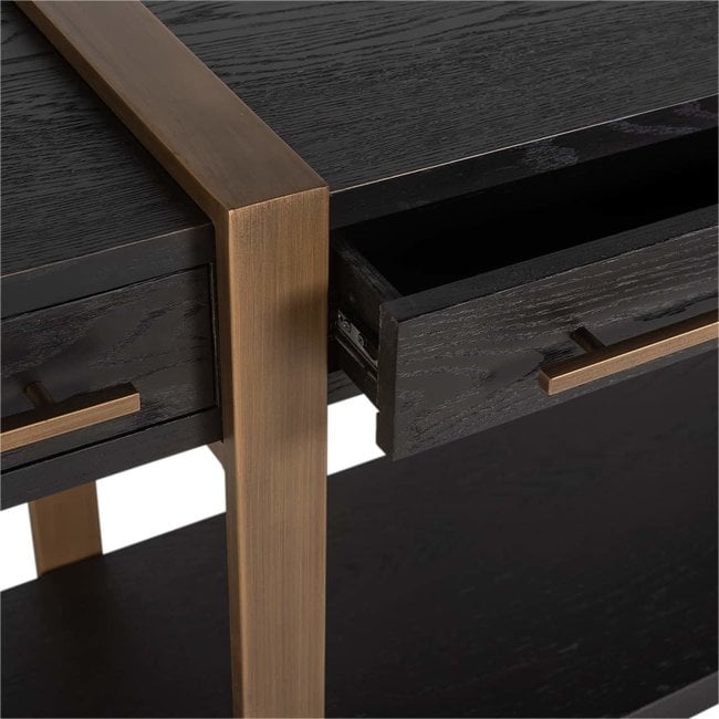 Richmond Interiors  Dressoir Cambon 3-laden (Dark coffee)