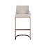 Richmond Interiors  Barstoel Bolton natural renagade met geborsteld goud