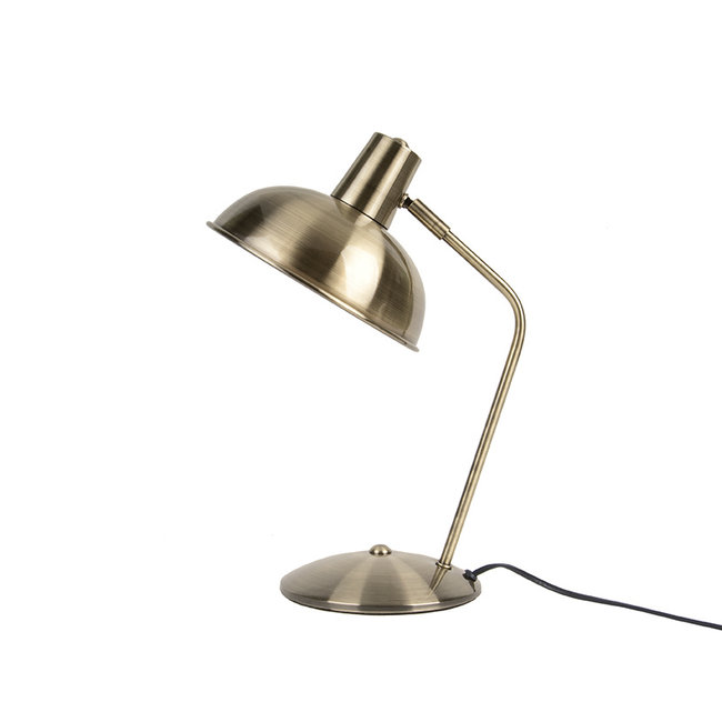 Leitmotiv Tafellamp Hood geborsteld goud