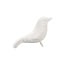 Present Time Ornament Statue Silouette vogel MDF klein wit