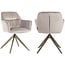 Richmond Interiors  Draaistoel Aline khaki velvet