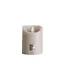 PTMD LED Licht Kaars rustiek beige met beweegbare vlam - Diverse afmetingen