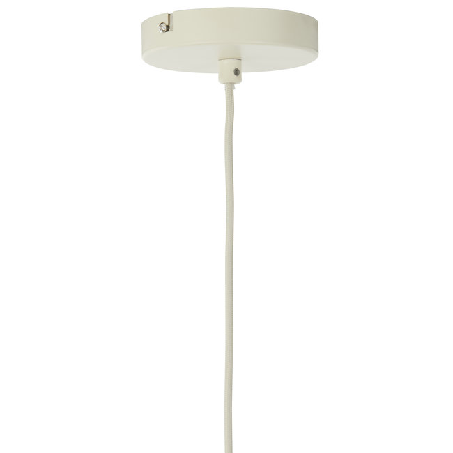 Light en Living Hanglamp Ø40x30 cm PLUMERIA zand - Light & Living