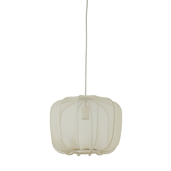 Light en Living Hanglamp Ø40x30 cm PLUMERIA zand - Light & Living
