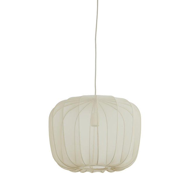 Light en Living Hanglamp PLUMERIA Ø50x37,5 cm - Zand - Light & Living