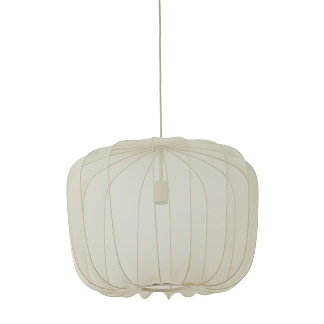 Light en Living Hanglamp Ø60x45 cm PLUMERIA zand - Light & Living