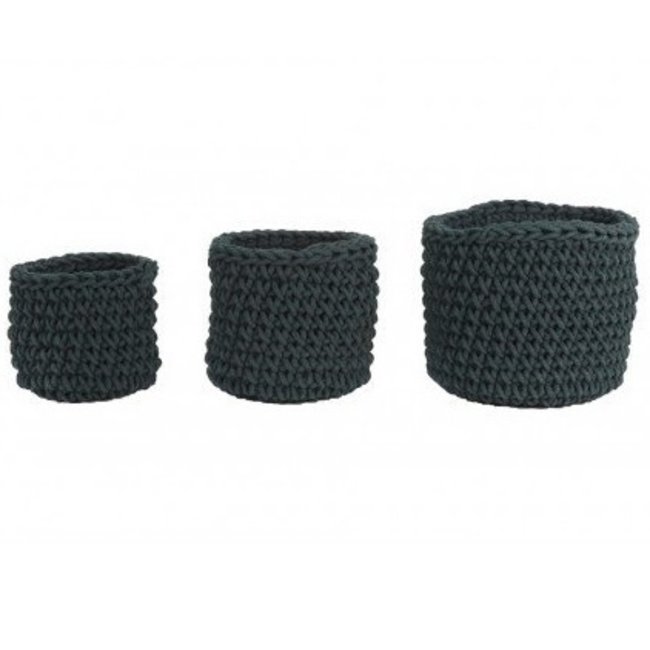 Light en Living Mand Set van 3 Abari donkergroen - Licht & Living