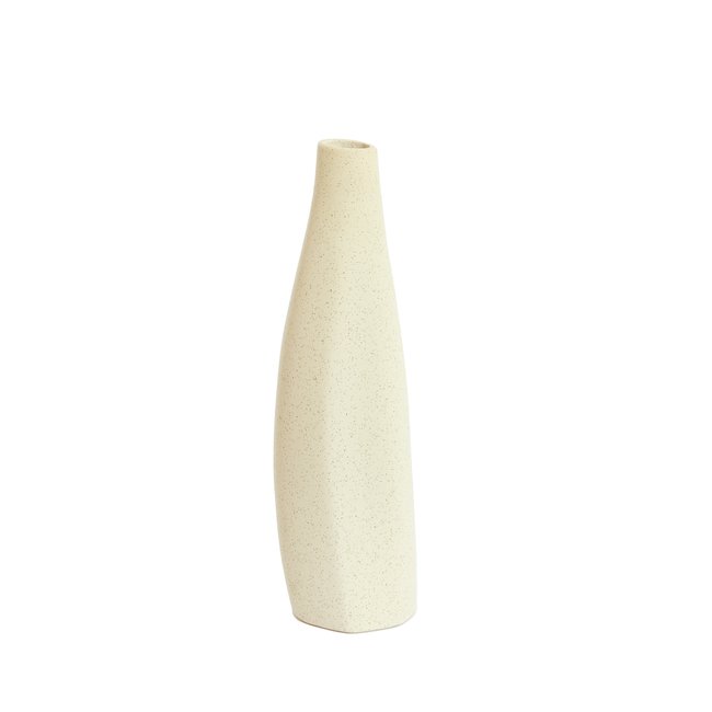 Light en Living Vaas 11,5x10x40 cm MERZO keramiek  ecru