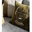 By Boo Kussen Dax - Trendy velvet sierkussen met kralen - Diverse kleuren