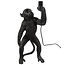 Countryfield Tafellamp Aap Cheeta Zwart E27 - Stoer & Sfeervol