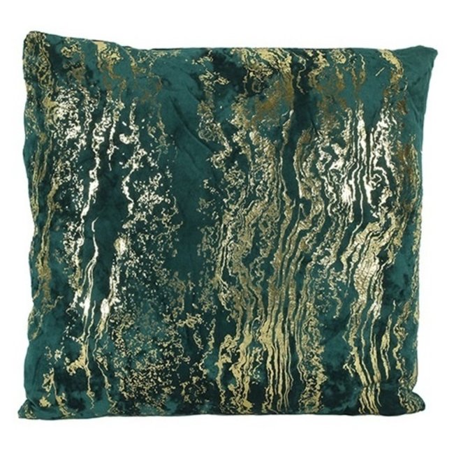 Countryfield Sierkussen Dorrin groen 45x45 cm