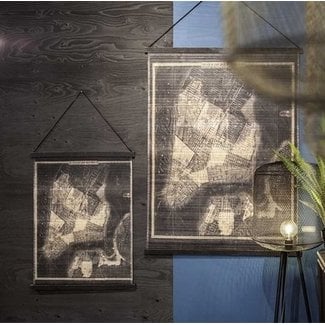By Boo Wandkaart Miyagi city - small