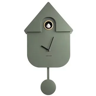 Karlsson Klok Modern Cuckoo - Jungle groen