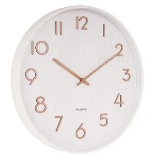 Karlsson Wandklok Pure Large wit Ø 60 cm