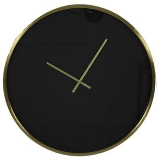 Light en Living Klok Ø41 cm SEPONI zwart-goud