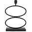 Light en Living Lampvoet STELIUS mat  zwart - 33x17x42 cm