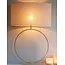 Light en Living Lampenkap ovaal BRESKA parel wit - Diverse maten