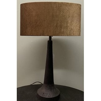Light en Living Ovale Lampenkap LUBIS Bruin 38 cm