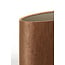 Light en Living Kap ovaal recht smal 38-17,5-19 cm  LUBIS bruin