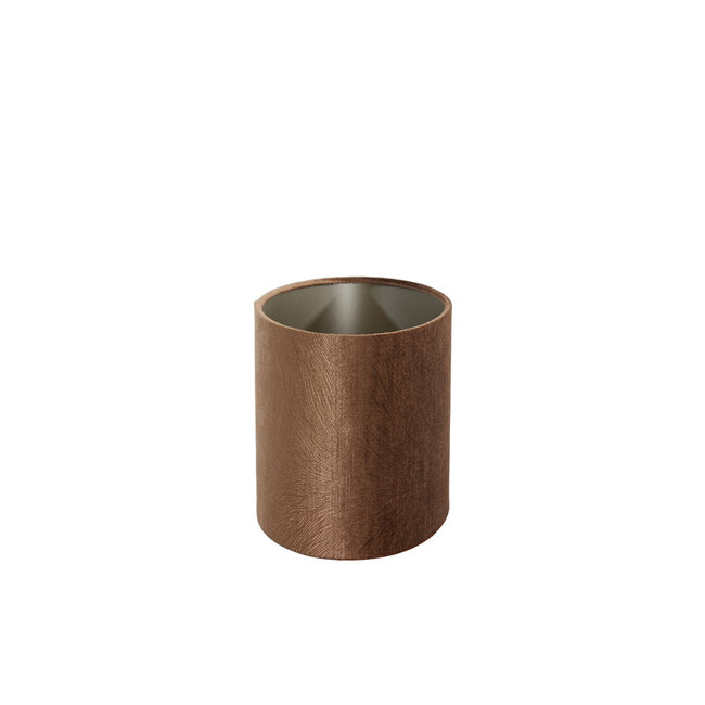 Light en Living Kap ovaal recht smal 38-17,5-19 cm  LUBIS bruin