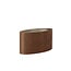 Light en Living Kap ovaal recht smal 38-17,5-19 cm  LUBIS bruin
