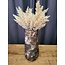 Countryfield Astilbe boeket met LED verlichting lichtbruin