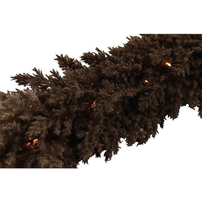 Countryfield Astilbe boeket met LED verlichting donkerbruin
