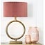 Light en Living Lampvoet LIVU ruw antiek brons - 40x12,5x52 cm