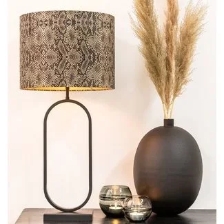 Light en Living Lampvoet JAMIRI Mat Zwart 45 cm