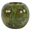 Light en Living Vaas BEAUFORT Glas Donker Olijfgroen Ø18x15,5 cm