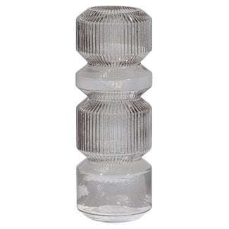 Woood Lyle Vaas Glas Licht Groen 35xØ13cm