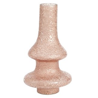 Light en Living Vaas Ø20x34 cm GWETA glas donker  koper-koper