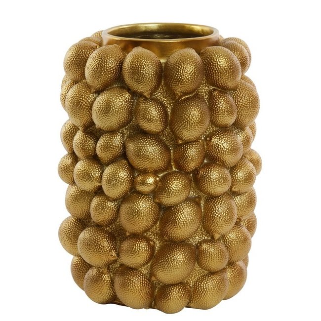 Light en Living Vaas deco Ø31x41 cm LEMON antiek  brons