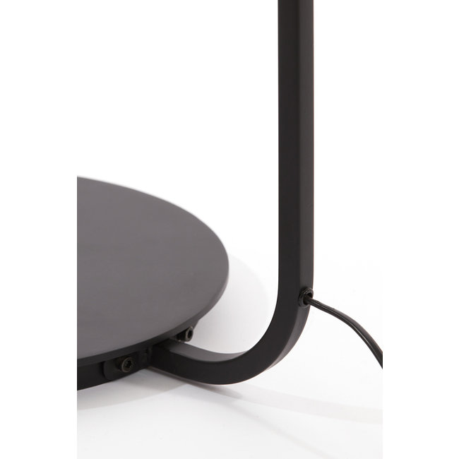 Light en Living Vloerlamp Ø43x164 cm LYRA naturel+mat  zwart