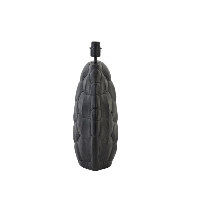 Light en Living Lampvoet TURTLE  mat zwart 54,5 cm hoog