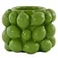 Light en Living Vaas deco LEMON groen - 14 cm hoog
