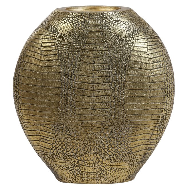 Light en Living Vaas deco 29,5x8x31,5 cm SKELD antiek  brons