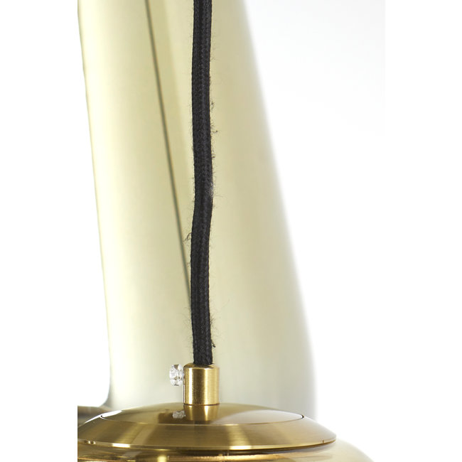 Light en Living Hanglamp 7L 100x35x69 cm MAEVE glas  goud-helder+goud