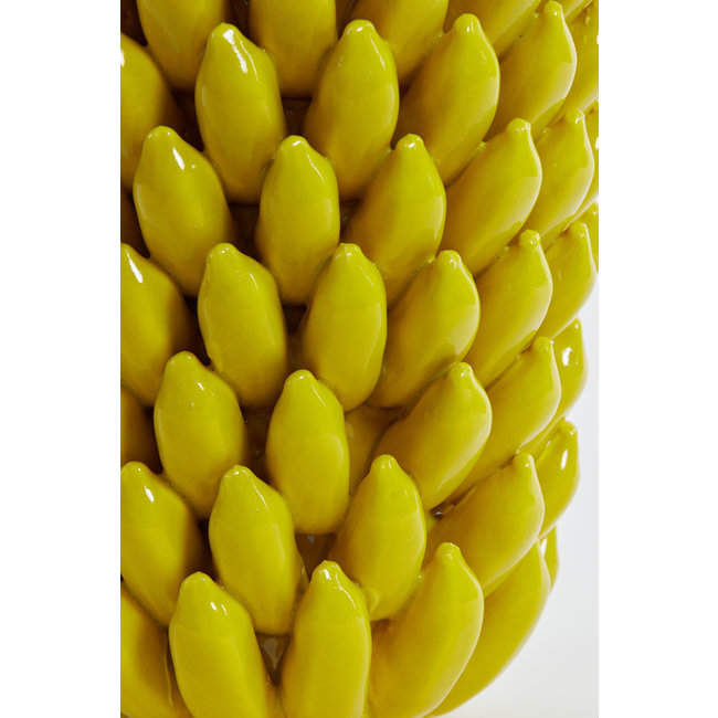 Light en Living Vaas Ø25,5x34 cm ZITA keramiek geel