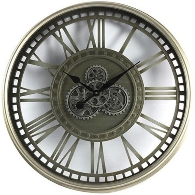 Thomas Kent Klok Levi L silver - Ø80CM