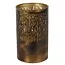 Countryfield Theelicht Cato XL verbrand goud 26 cm hoog