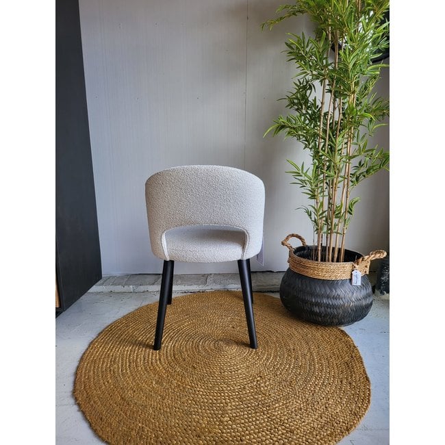 Richmond Interiors  Stoel Savoy white bouclé - Showroommodel