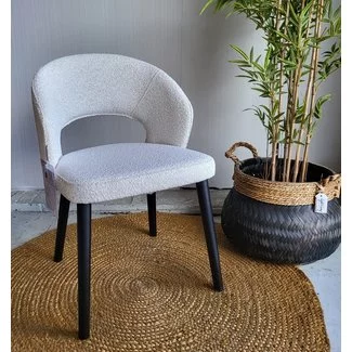 Richmond Interiors  Stoel Savoy white bouclé - Showroommodel