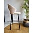 Richmond Interiors  Barstoel Savoy khaki velvet - Showroommodel
