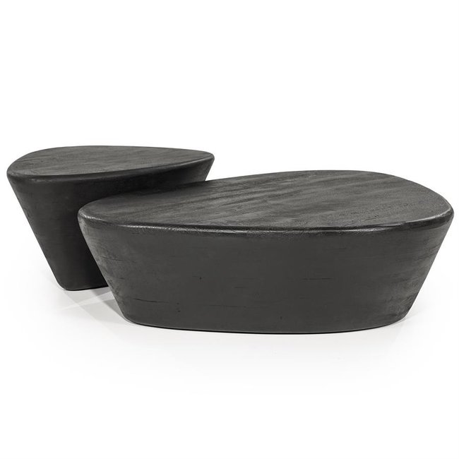Eleonora Salontafel Mila 107x78x30 - zwart